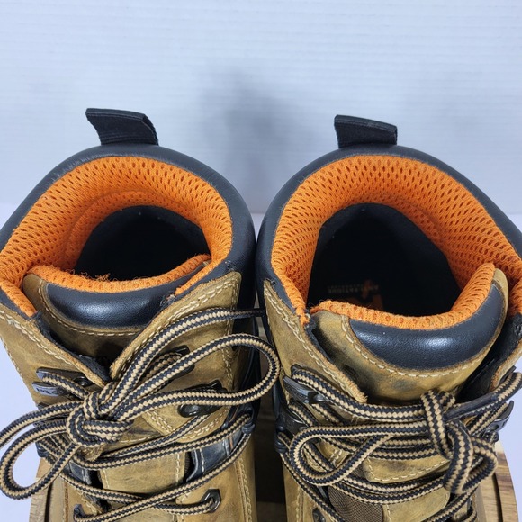 Timberland PRO Hypercharge Mens 14M Waterproof Soft Toe Work Boots Brown A1Q56‎ main image 6